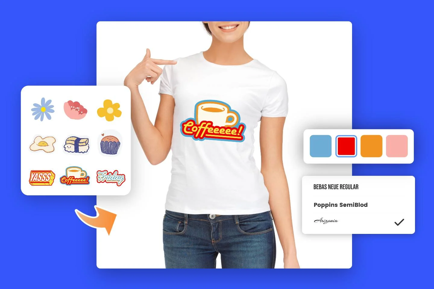 How to make a T-shirt design online